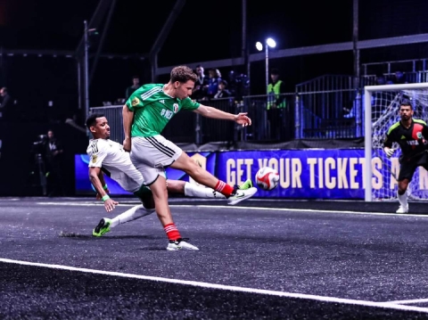 Baruc Ochoa Araiza jugó en la mayoría de los partidos y anotó ante Arabia Saudita. 