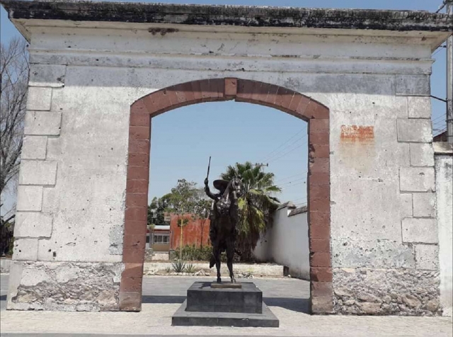 El lugar donde cayó muerto Emiliano zapata es un sitio de peregrinaje.