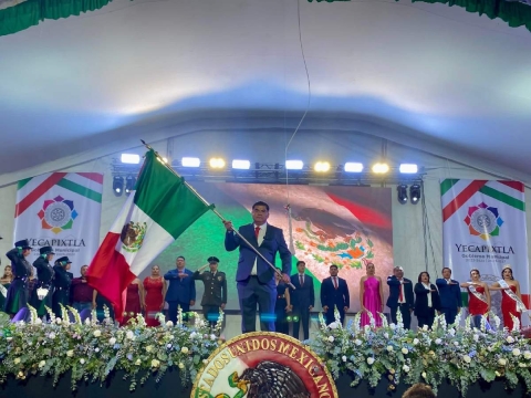 Conmemora Yecapixtla 215 años del inicio de la Independencia