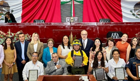 Entrega Congreso Reconocimiento al Mérito Forestal en el Estado de Morelos 2025