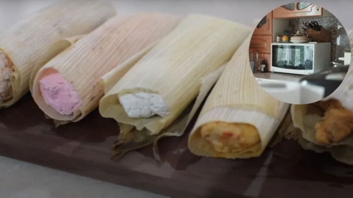 Receta: Tamales exprés en microondas y sin carbohidratos