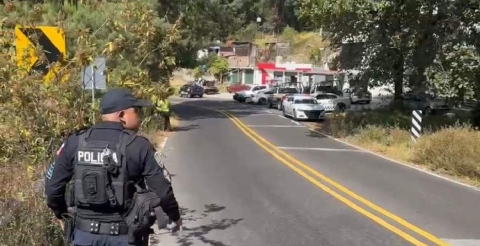 El tráfico vehicular se vio afectado por este hecho.