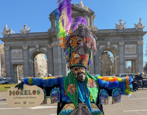 En Madrid, el Chinelo mostr&oacute; que Morelos es identidad, color y tradici&oacute;n: Margarita Gonz&aacute;lez Saravia