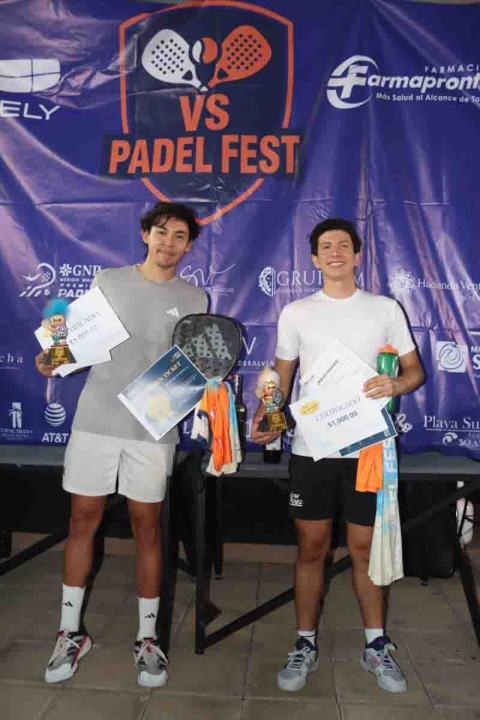 Ulises Martínez y Juan Camacho conquistaron la categoría ProAm del certamen.