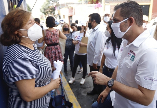 Convoca Jorge Argüelles a votar por los partidos que apoyan la Cuarta Transformación