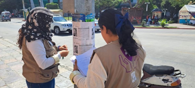 El nuevo colectivo ya ha realizado algunas salidas para colocar carteles de personas desaparecidas y dentro de poco realizará exploraciones en campo.