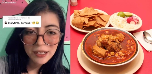 Entra a casa pensando que es un ciber y termina comiendo pozole.