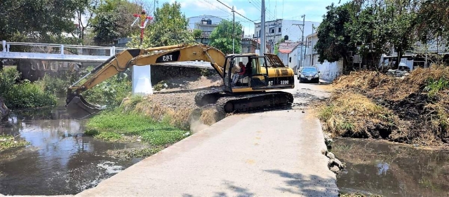 Los trabajos se realizan en varios poblados del municipio.