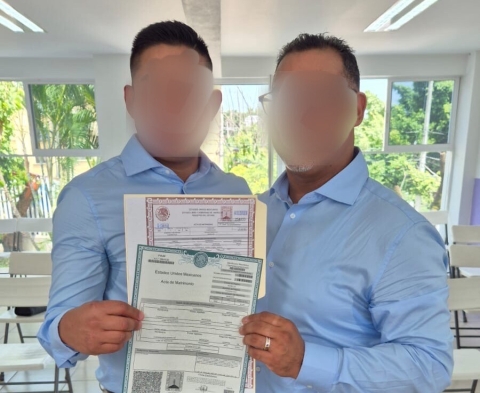 Realiza Dirección General del Registro Civil enlace matrimonial igualitario