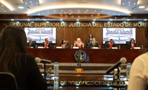 Elizalde Figueroa asumió la presidencia del TSJ en sesión solemne extraordinaria celebrada este sábado.  