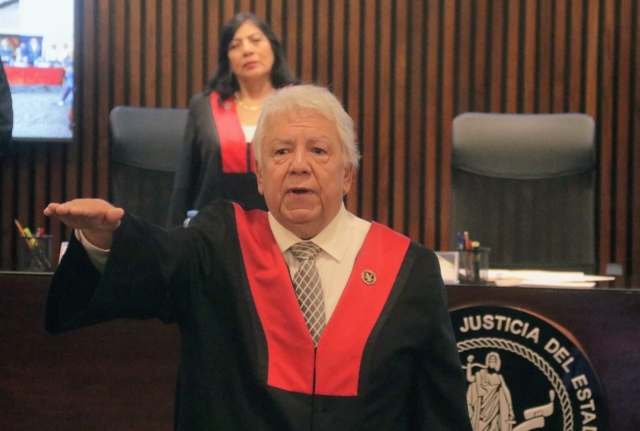 Rinde protesta Juan Emilio Elizalde Figueroa como presidente del TSJ Morelos