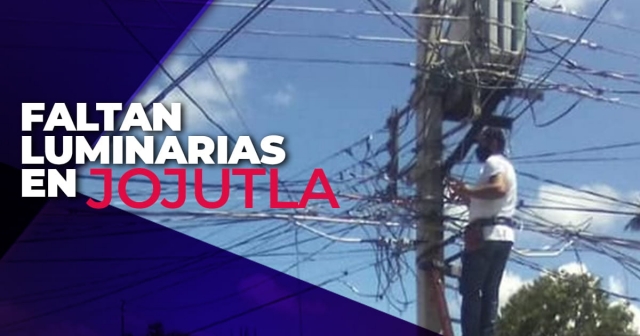 Debido al cierre de año y falta de recursos, hay un déficit de lámparas de aproximadamente el 20 por ciento en el municipio, dijo el director.