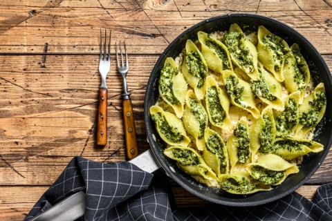Tres opciones deliciosas con relleno de espinaca y ricota, que vas a amar
