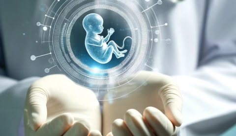 Nace el primer bebé concebido con asistencia total de IA, en México