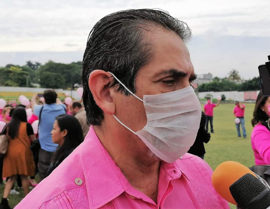 Marco Antonio Cantú, secretario de Salud.