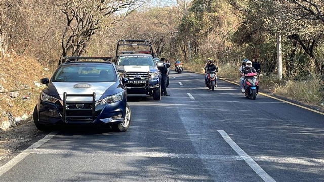 La Policía sólo resguardó la zona.