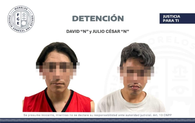 Detienen a dos hombres durante cateo a una casa