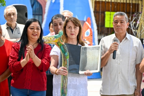 Conmemora Gobierno de Morelos ra&iacute;ces hist&oacute;ricas y lucha por la tierra en Chamilpa