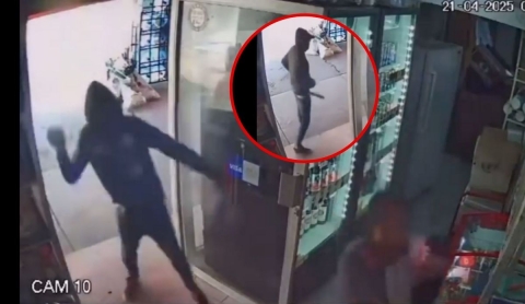 ¡Indignante! Mujer es atacada con una piedra mientras protegía a su bebé