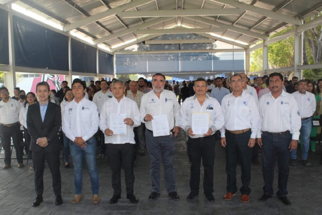 Firma Urióstegui convenio de colaboración con el Tecnológico de Zacatepec y el Colegio de Ingenieros Civiles 