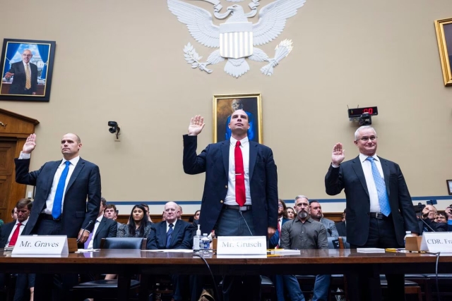 Estados Unidos toma con seriedad los avistamientos de OVNIs