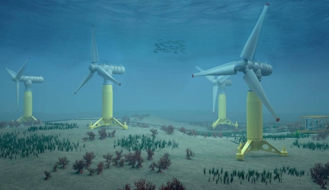 Francia apuesta por la energía mareomotriz con el proyecto NH1