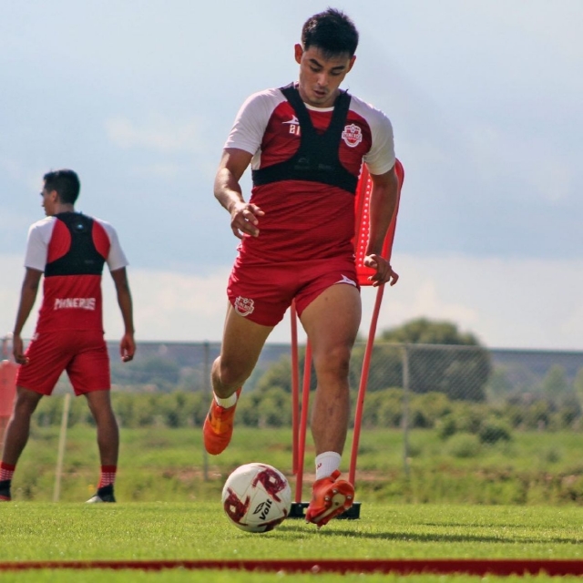 Alan Vidal se recuperó de una operación en la rodilla derecha, tras seis meses de rehabilitación.