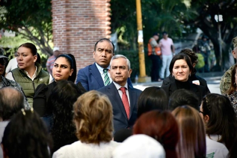 El fiscal Fernando Blumenkron particip&oacute; en la puesta en marcha de los arcos carreteros en Huitzilac y Cuautla. 