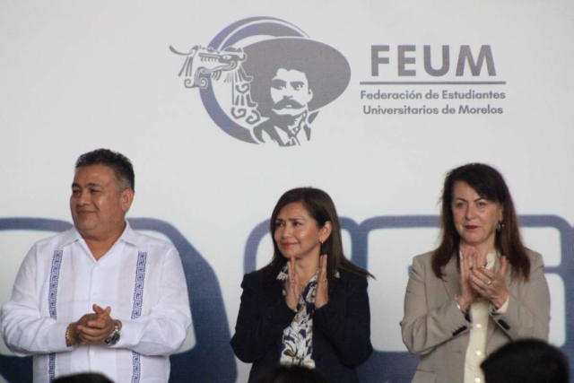 La titular del Ejecutivo estatal participó en la puesta en marcha del programa.