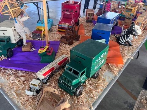 Los adultos que visitaron la exposici&oacute;n no pudieron sustraerse de la nostalgia ni de los buenos recuerdos que tuvieron con estos juguetes.