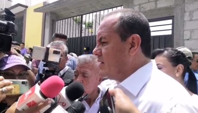 Señala gobernador que continuarán los operativos en Huitzilac