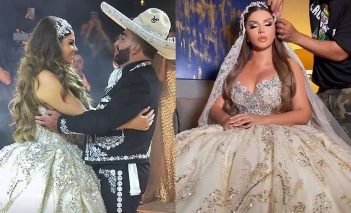 Celebración de lujo: Vicente Fernández Jr. y Mariana González Dicen &#039;sí, acepto&#039;