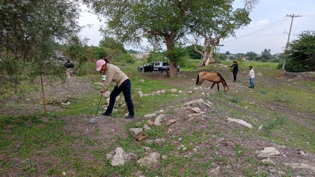 Localiza Comisión de Búsqueda de Personas restos óseos en Cuautla