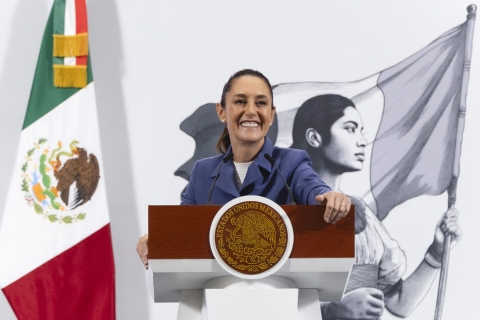 Sheinbaum afirma que Grupo Salinas pagará impuestos con nueva Corte