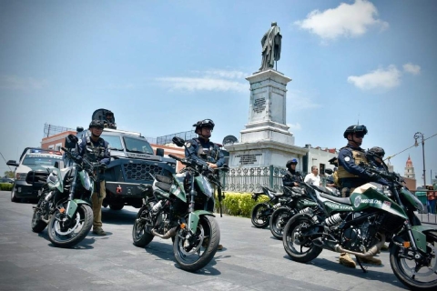 La SSPC informó sobre el despliegue de seguridad para los festejos de esta noche en el zócalo de Cuernavaca. 