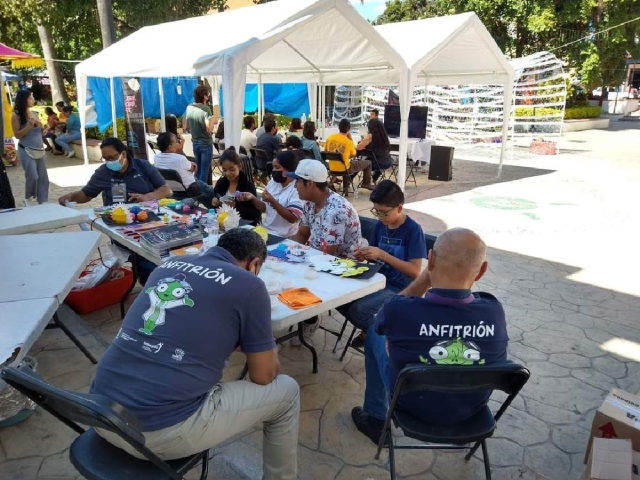 El infantil es uno de los públicos más participativos en las actividades.