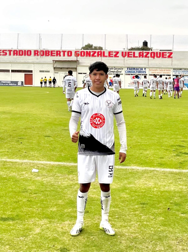 Julio Morales es el único morelense que representa a la entidad en la Serie B con Chalco.