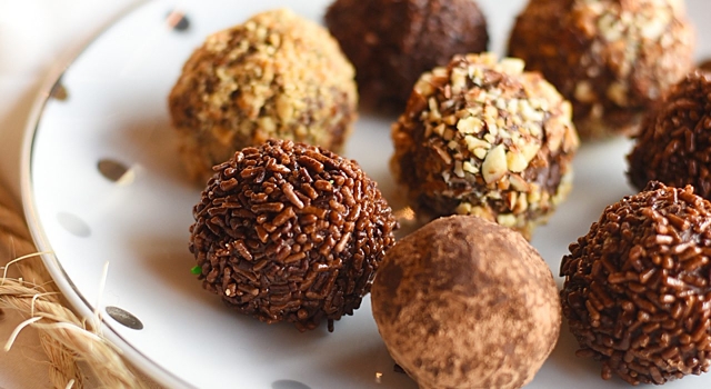 Trufas de lujo con solo tres ingredientes