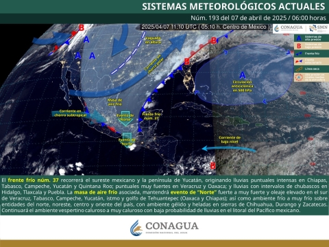 Continúa abril con días calurosos para Morelos