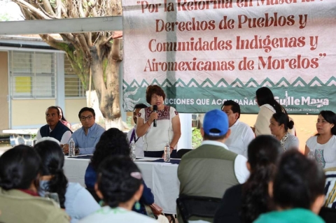 Realizan en Coatetelco foro de derechos indígenas y afromexicanos