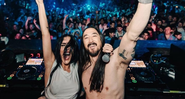 Orgullo mexicano: Danna Paola conquista Tomorrowland con Steve Aoki