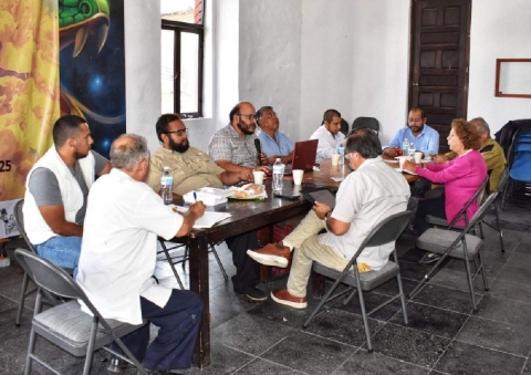 Sesiona Consejo Interreligioso de Morelos por la paz en Yautepec