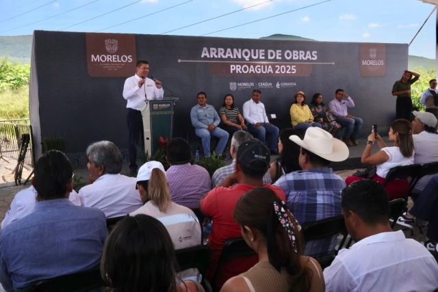 Inicia Gobierno de Morelos perforación y aforo de pozo profundo de agua potable en Emiliano Zapata
