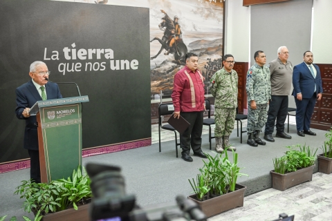 Morelos, alineado a la estrategia nacional antiextorsión