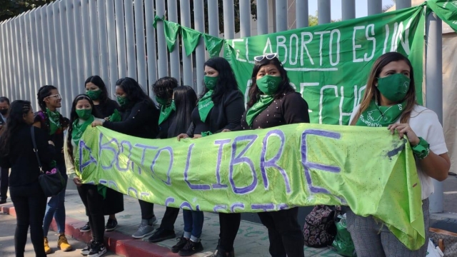 Grupos de mujeres reinician protestas contra diputados