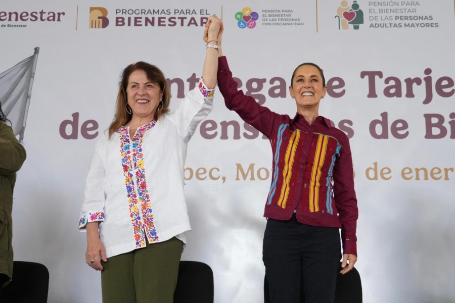 Claudia Sheinbaum y Margarita González Saravia van de la mano para concretar la transformación de Morelos
