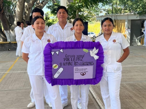 Promueven la paz en CETis 122 de Xoxocotla