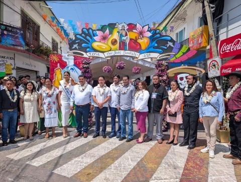 Inicia la Feria de San Juan Bautista 2025 en Tetela del Volcán