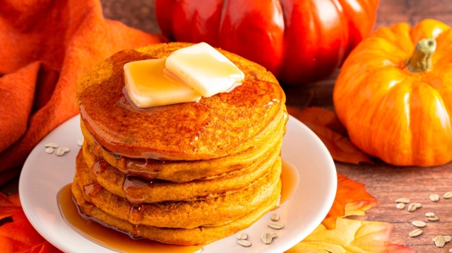 Hot Cakes de calabaza: El desayuno otoñal perfecto