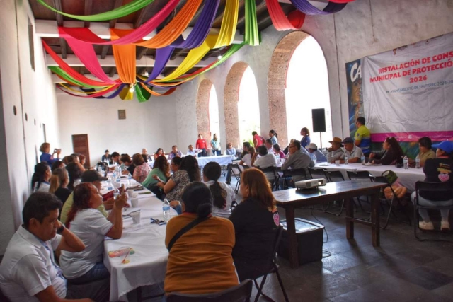 Presentan en Yautepec programa contra incendios forestales y sequ&iacute;a